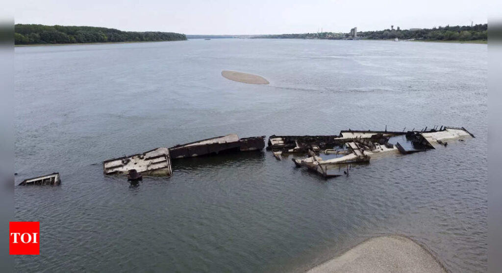 Danube drought reveals parts of hidden World War II history